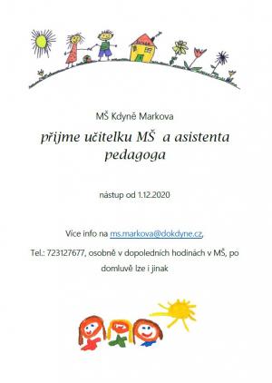 VŘ MŠ Markova
