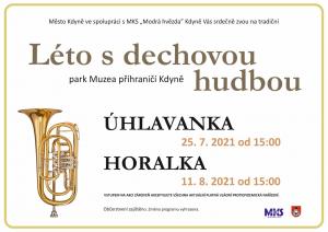 Léto s dechovou hudbou 2021