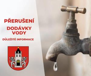 přerušení dodávek vody