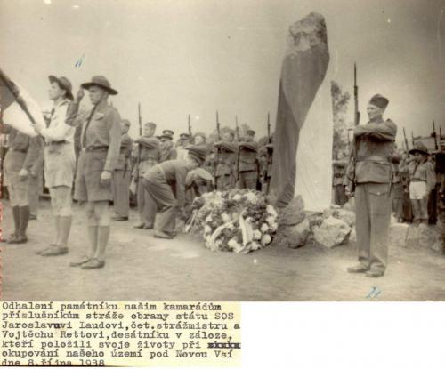 Rok 1938 Památník SOS